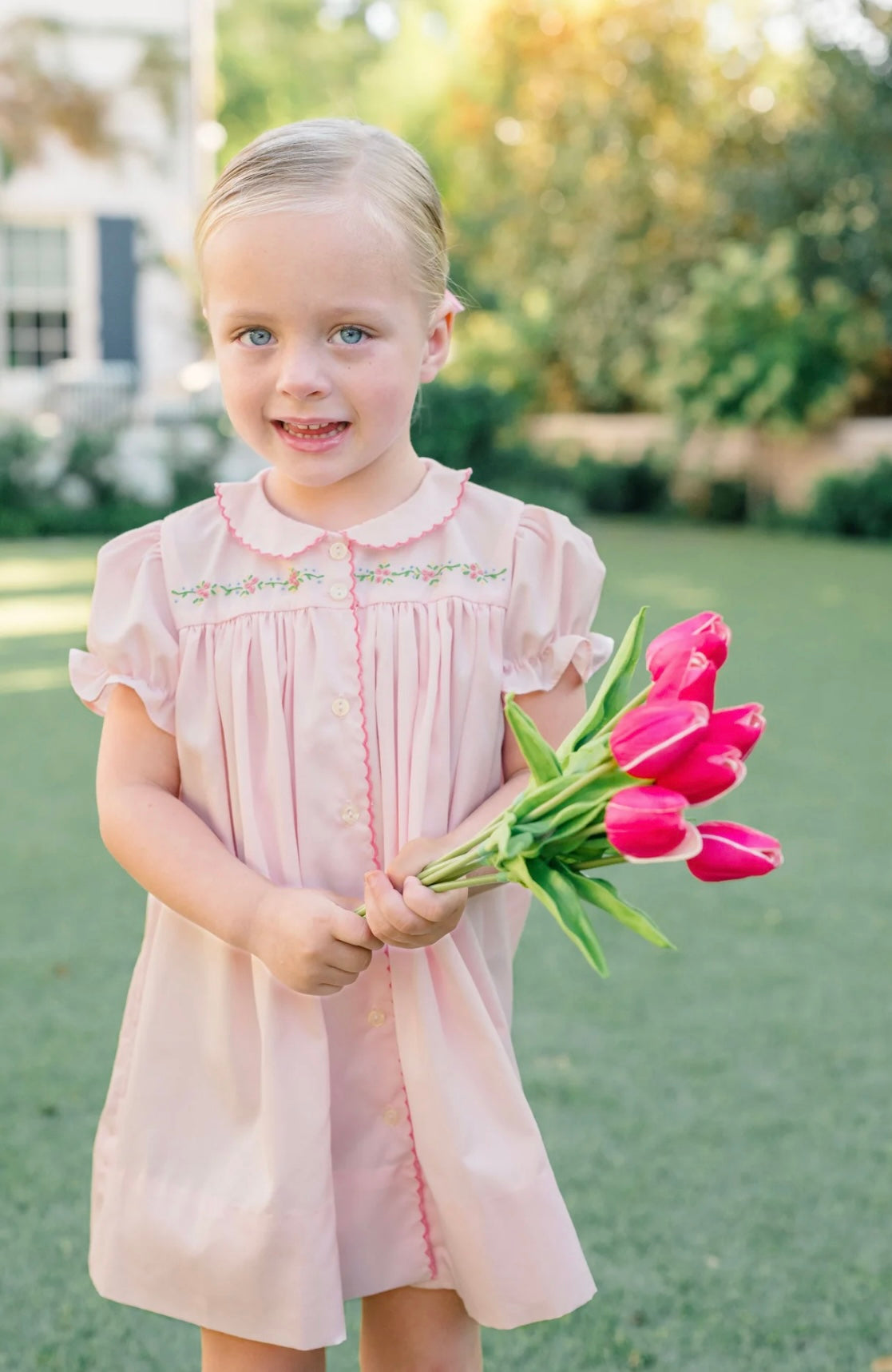 The Proper Peony Begonia Ingrid Dress