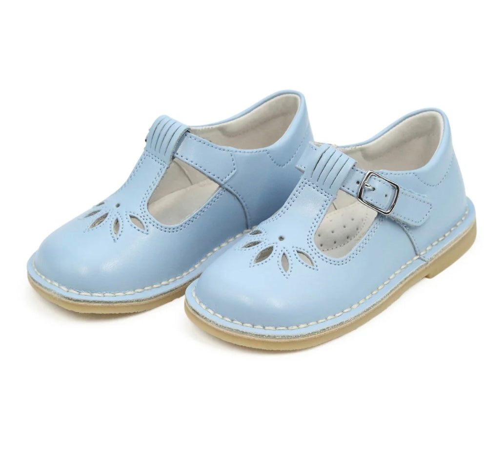 L’Amour Sienna T-Strap Mary Jane, Bluebell Blue