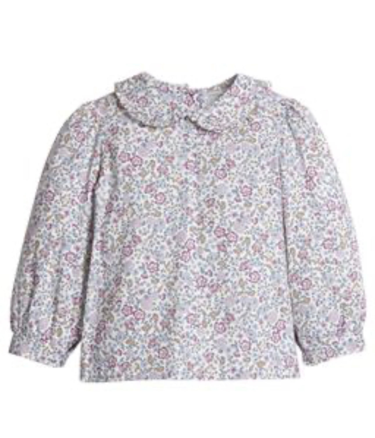 Little English Ruffled PP Blouse Margaux Floral