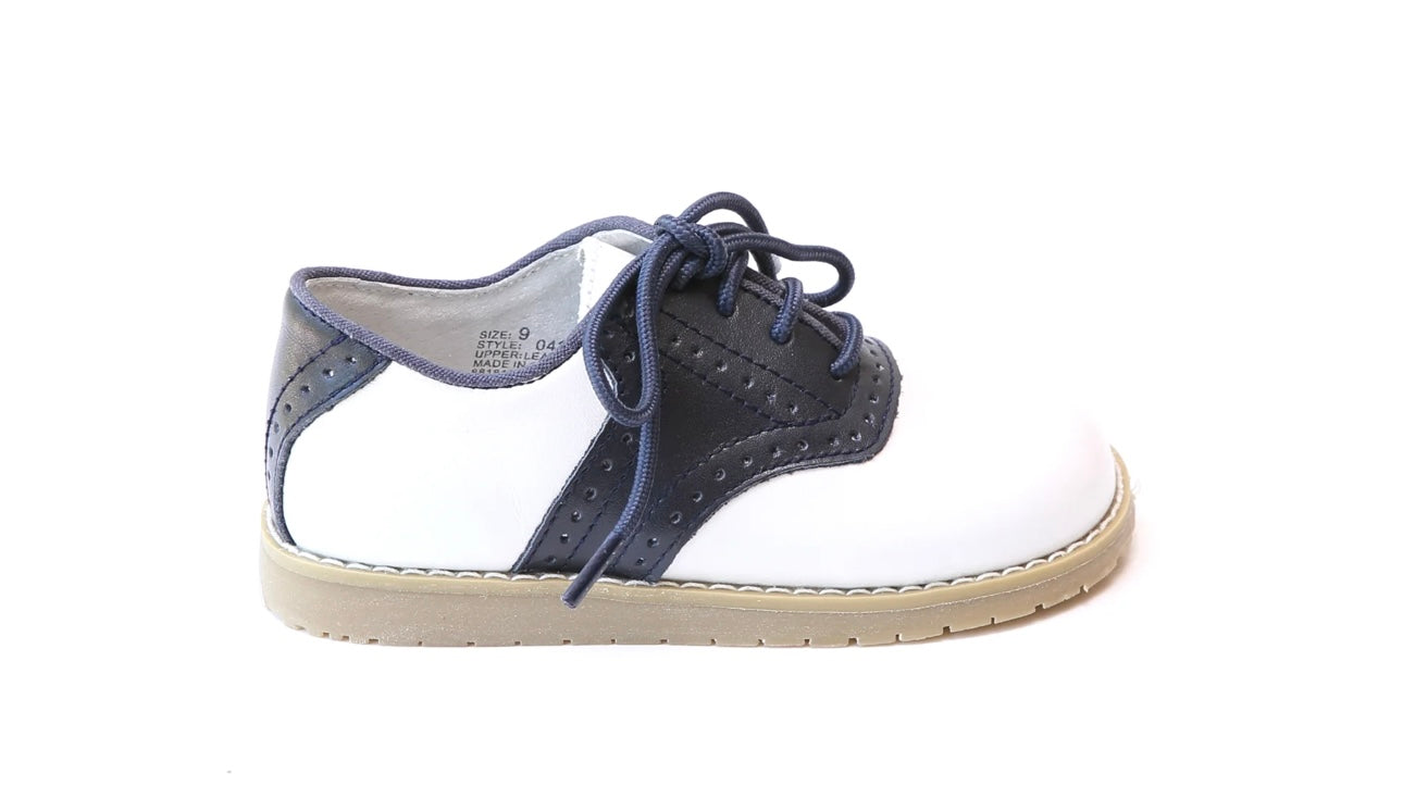 L’Amour Luke Saddle white/navy