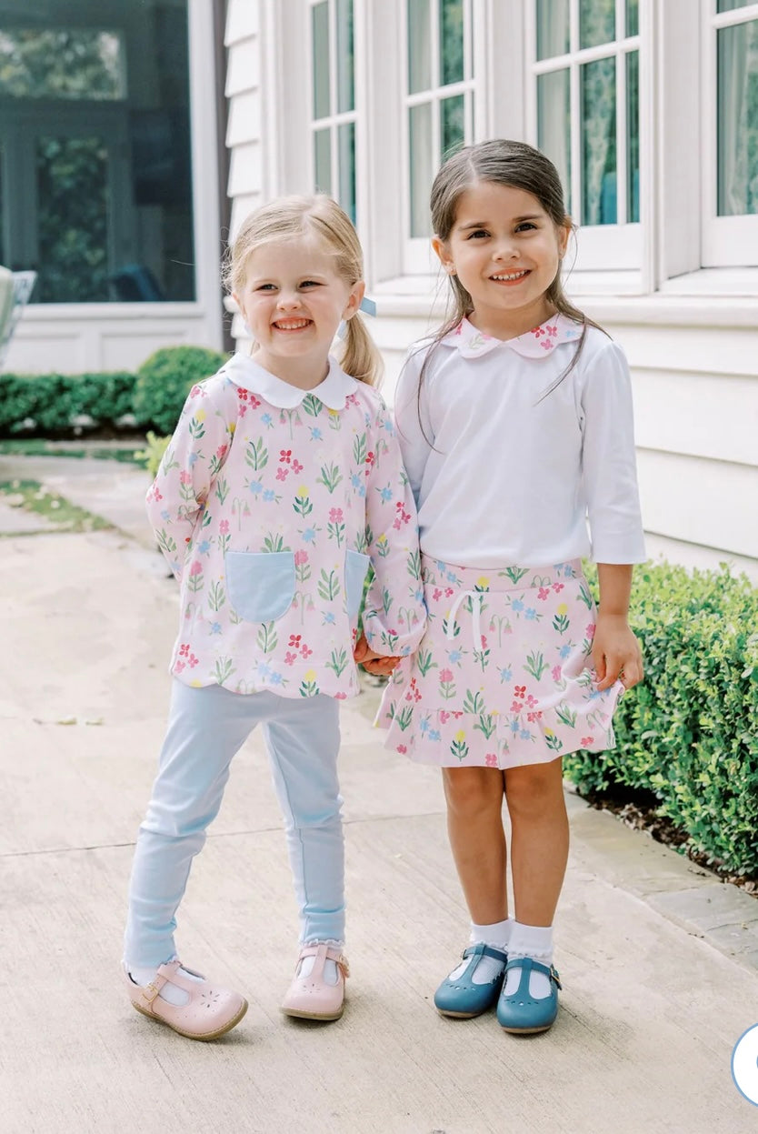 The Peoper Peony English Garden Tunic Set