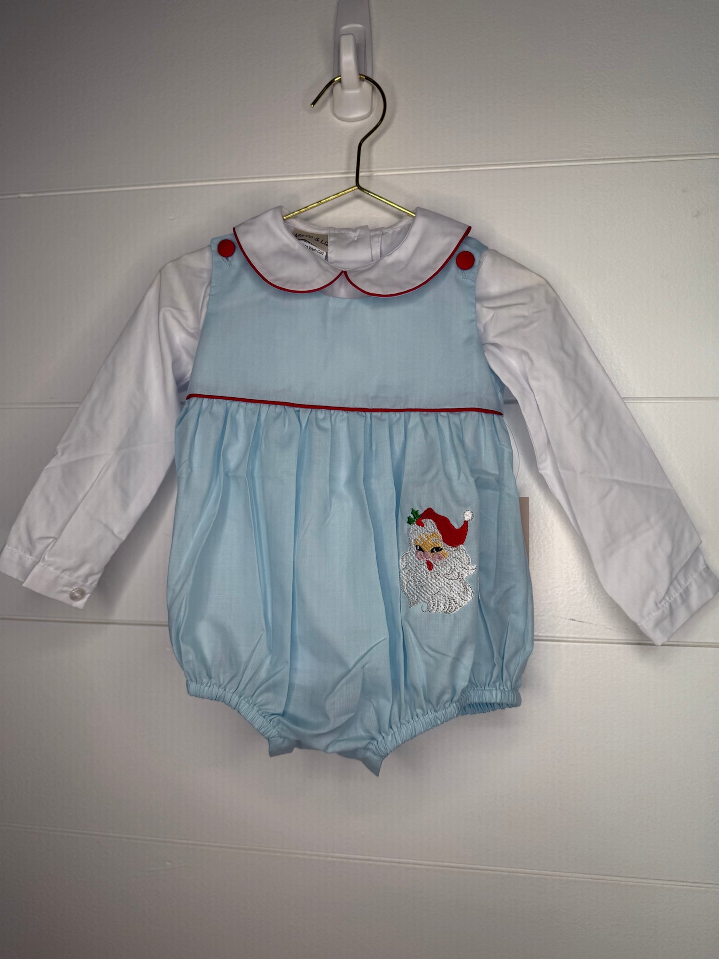 Boy’s Santa Claus Romper Set