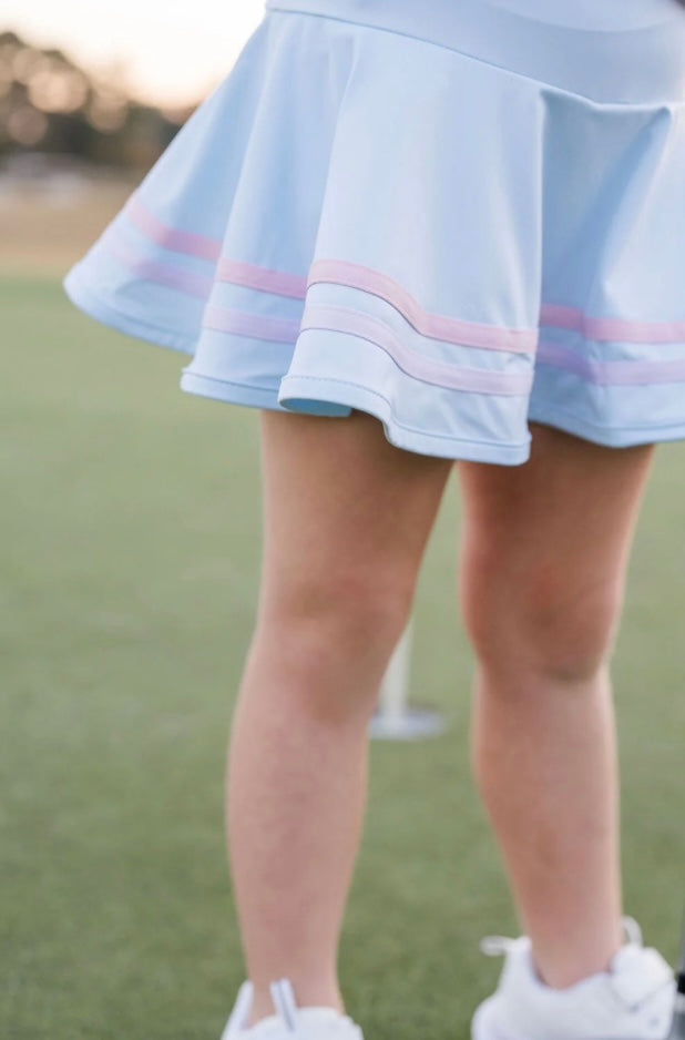 Set Fashions Callie Skort Cotton Candy Blue