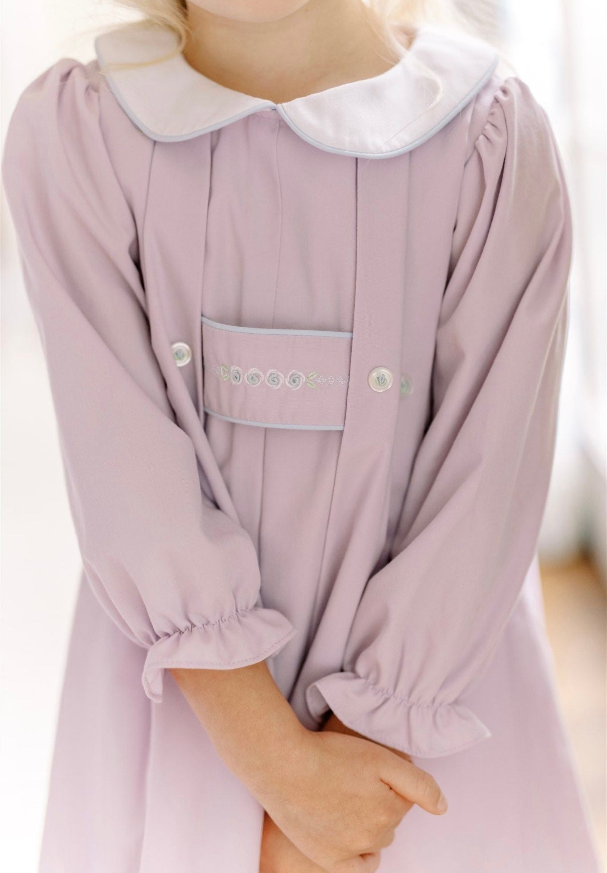 The Proper Peony Leanne Long Sleeve Dress
