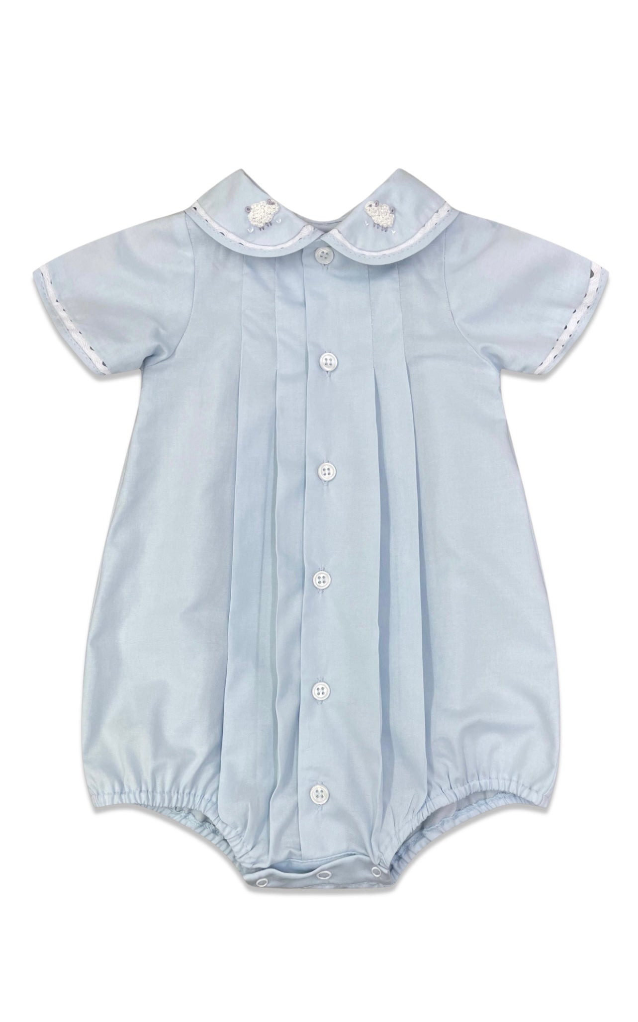 Percy & Tyne Embroidered Pleat Bubble