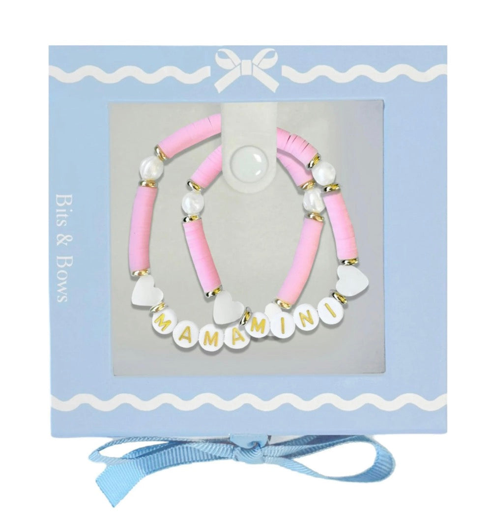 Bits and Bows Mama & Mini Bracelet Gift Set