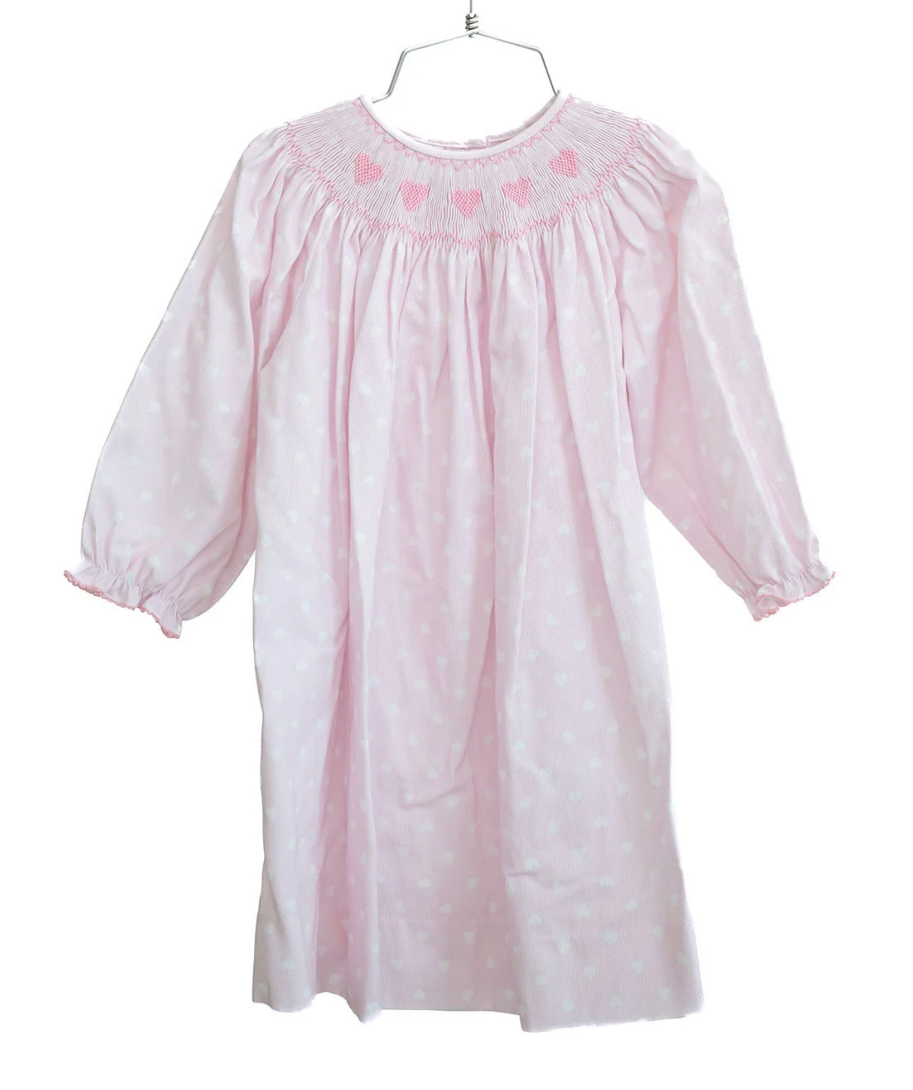 R & R pink heart Helen dress