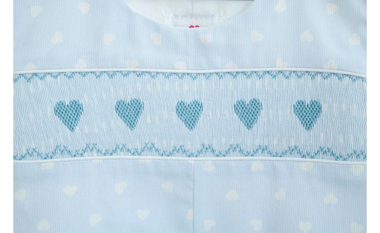 R & R blue heart Henry bubble