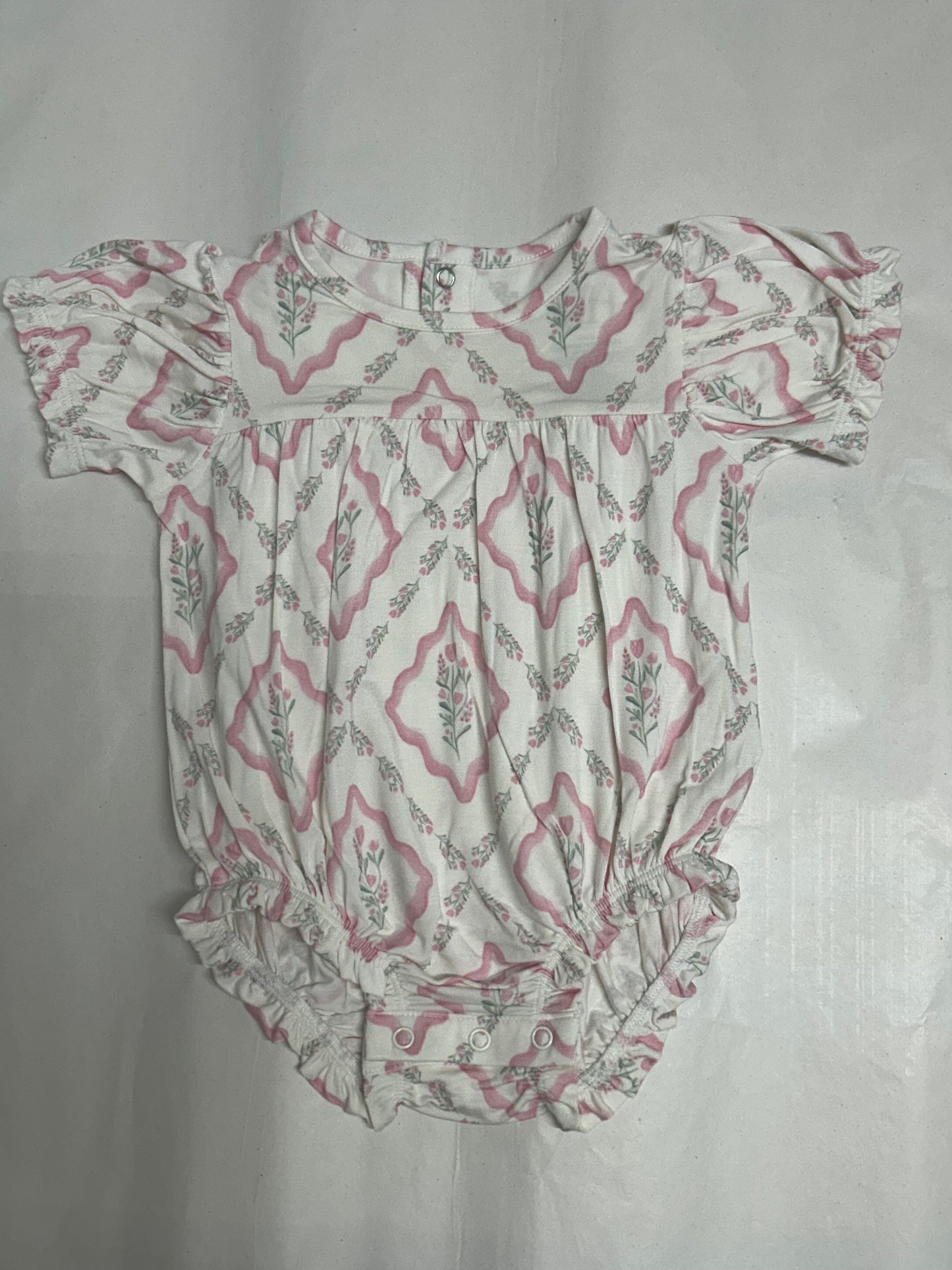 HH Girls Diamond Floral Bamboo Bubble