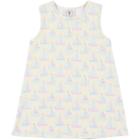 Cypress Row Seas The Day Sleeveless Susie Swing Dress
