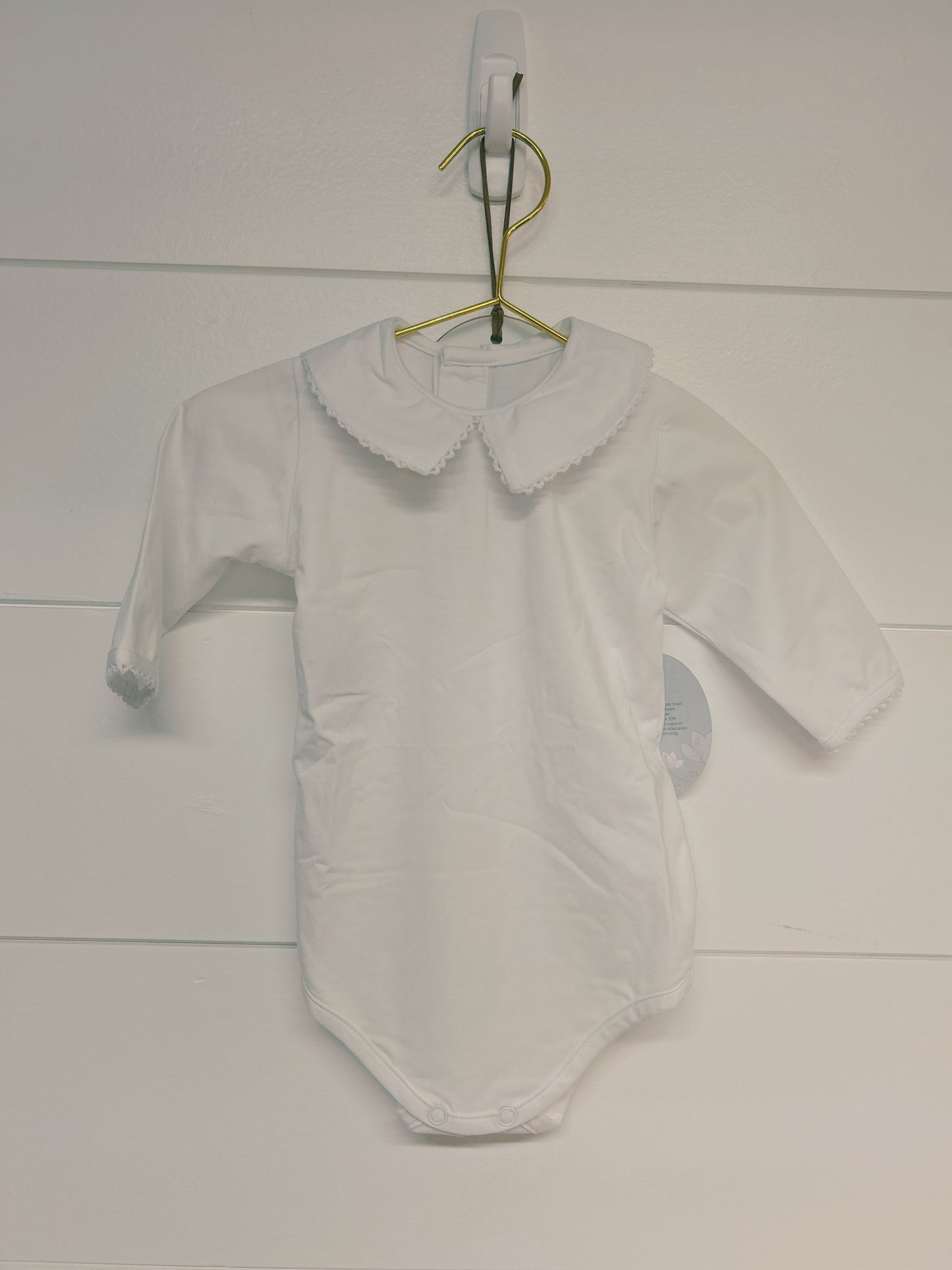 Remember Nguyen White Long Boy Onesie