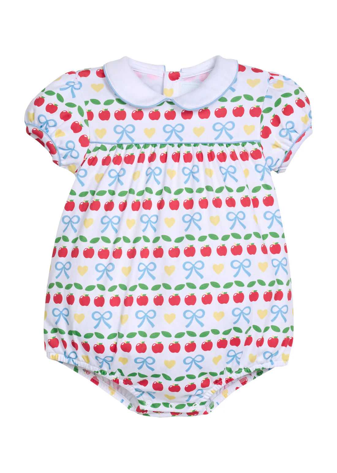 Little English Short Sleeve Evelyn Bubble- Apple Days