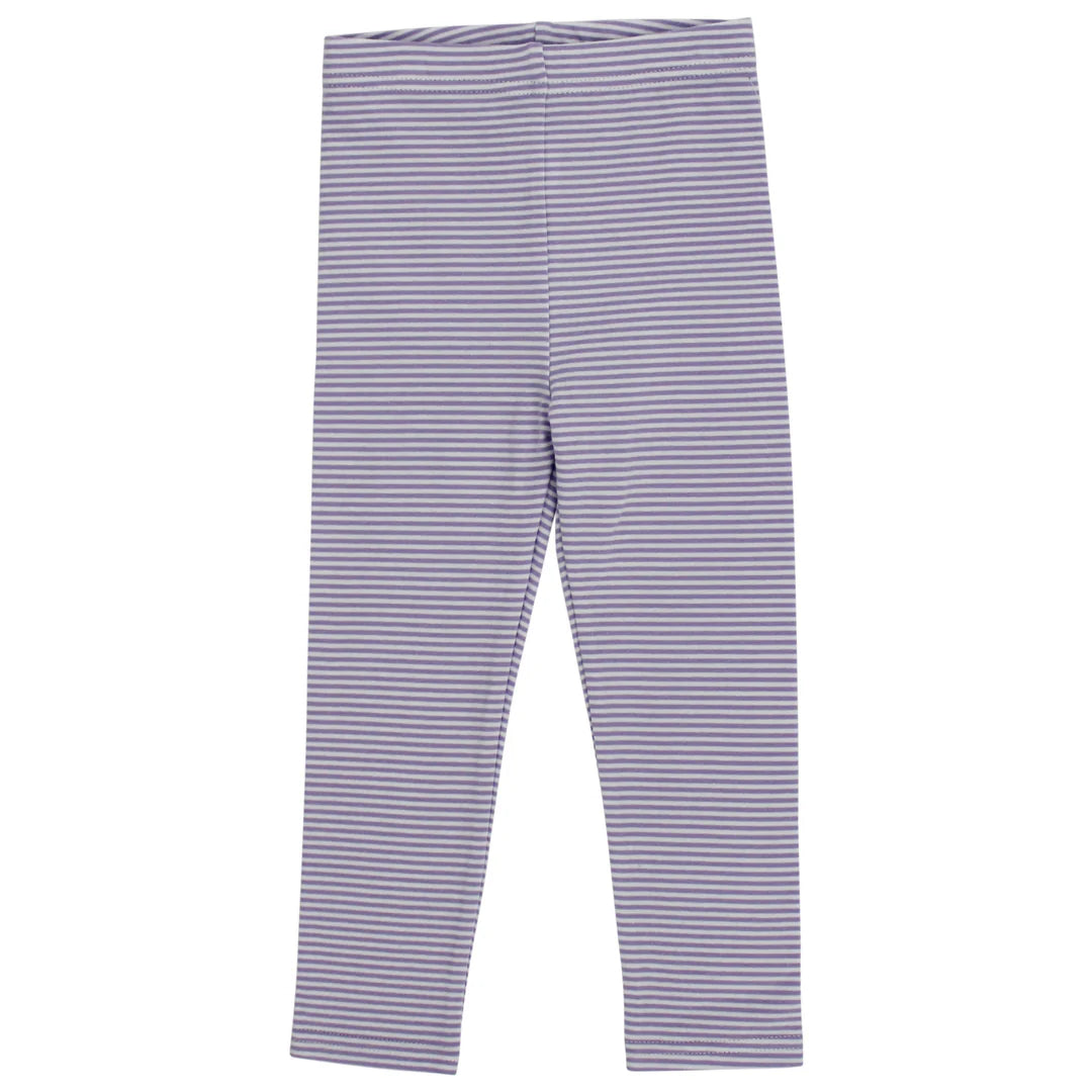 The Bailey Boys Lilac Stripe Knit Leggings