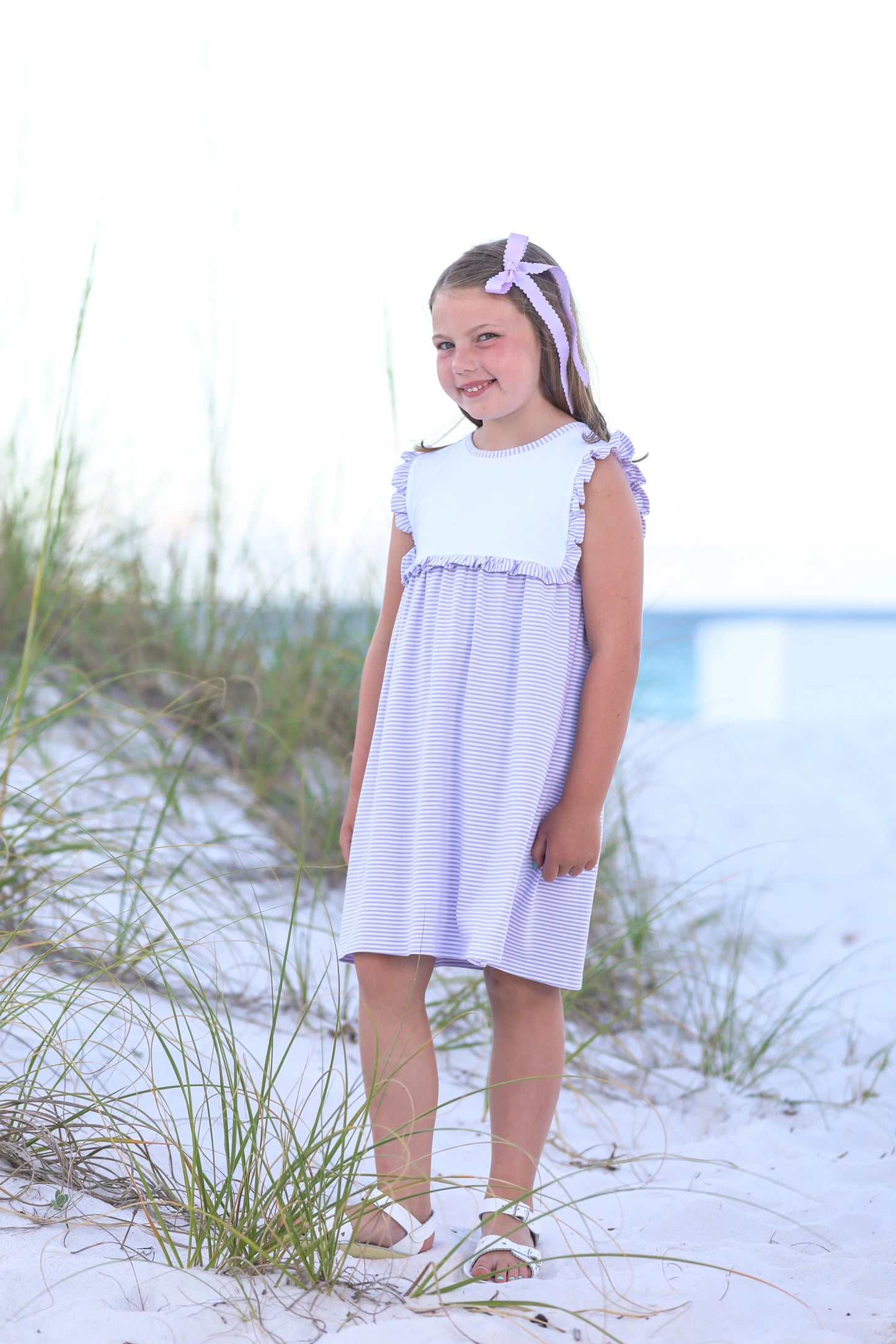 Trotter Street Alice Dress-Lavender