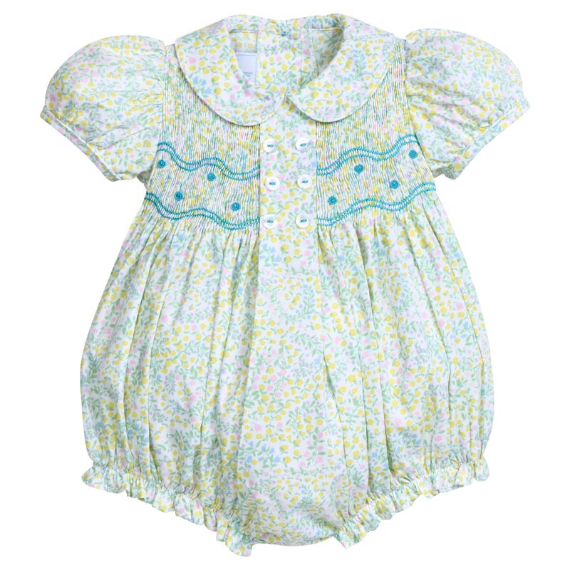 Smocked Bridget Bubble, Briarcliff Floral