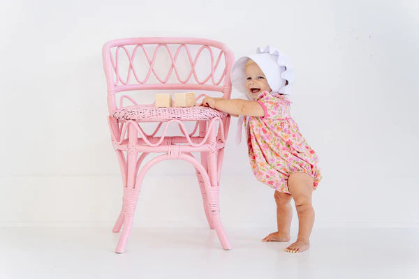 TBBC Ramona Ruffle Bubble Grand Cayman Gardens with Romany Rose