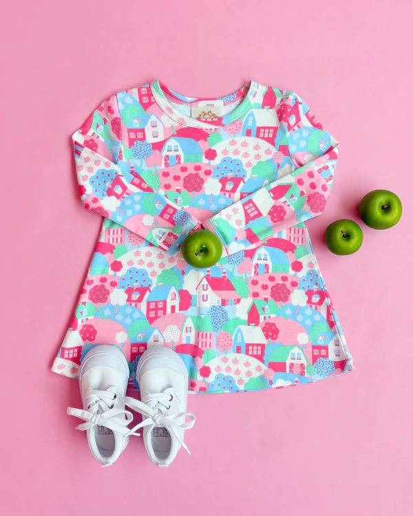The Beaufort Bonnet Long Sleeve Polly Play Dress, House on the Hill