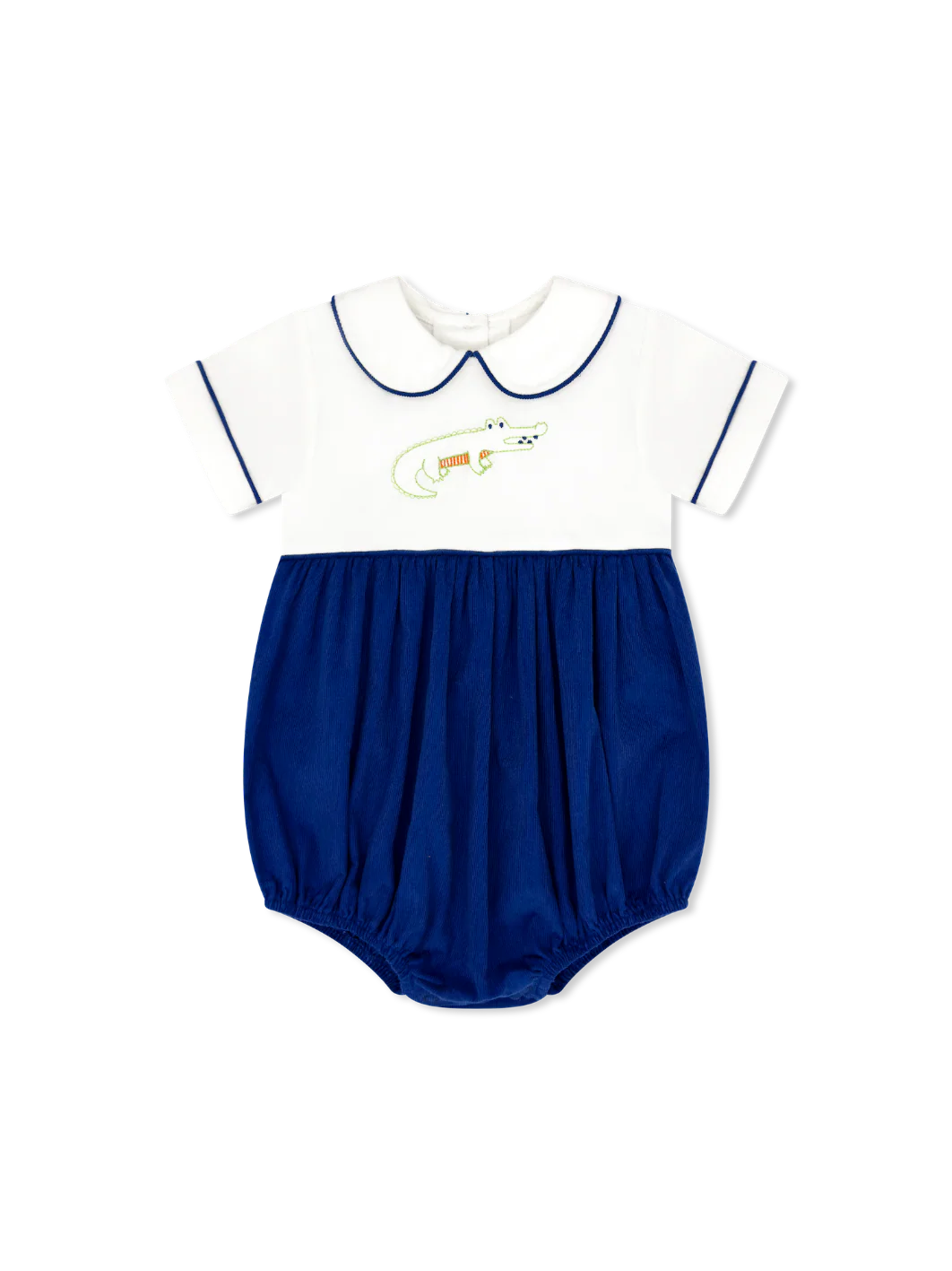 Lullaby Set Baby Bea Bubble- High Point Royal Corduroy, Alligator