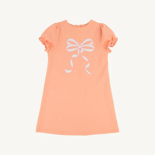 The Beaufort Bonnet Eliza’s Appliqué Dress Seashore Sherbet/Palmetto