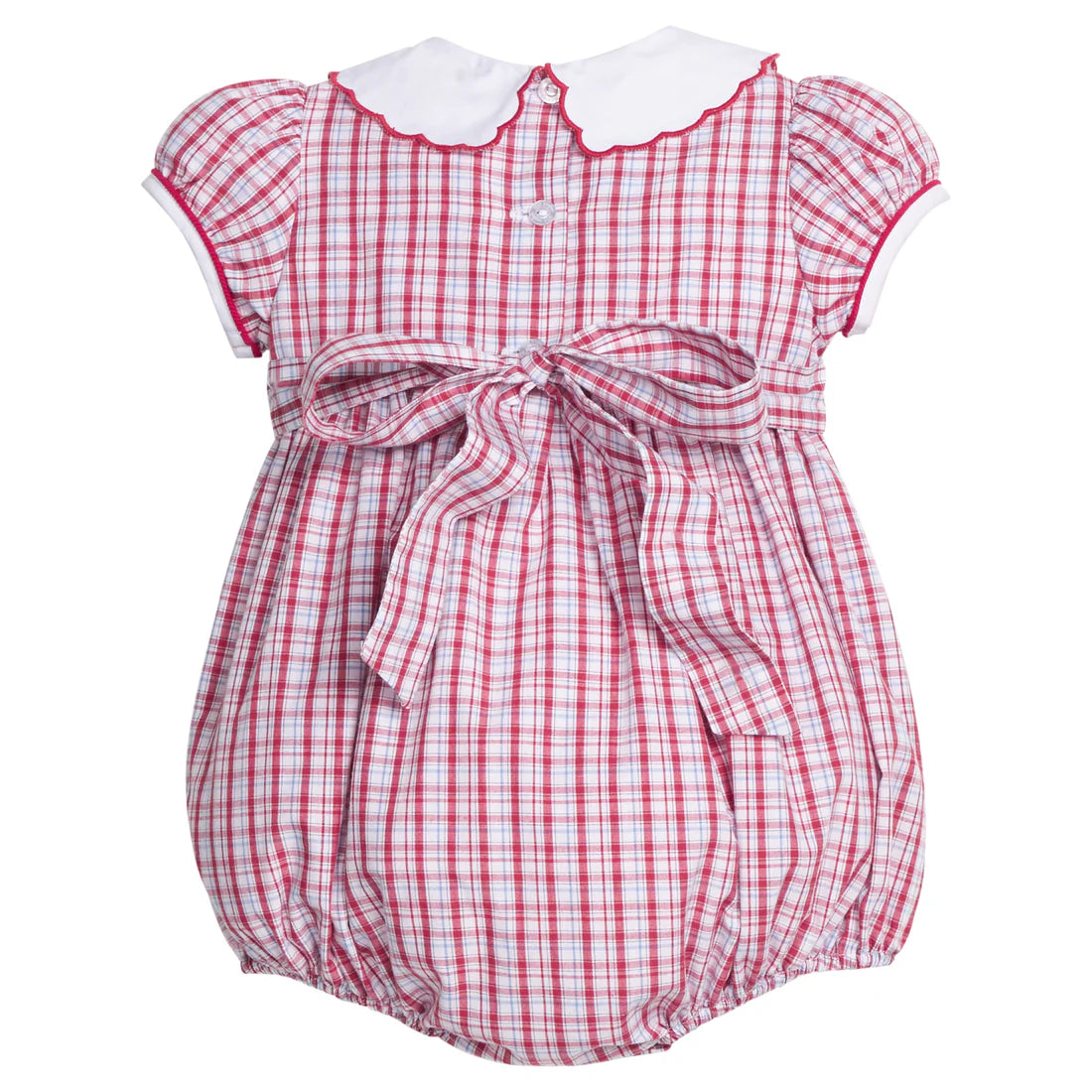 Little English Bibie Bubble- Hartford Plaid