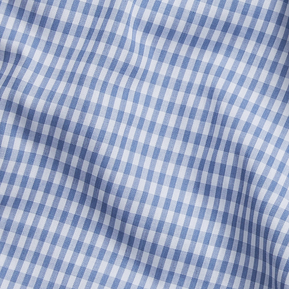 Little English Davant Bubble- Gray Blue Gingham