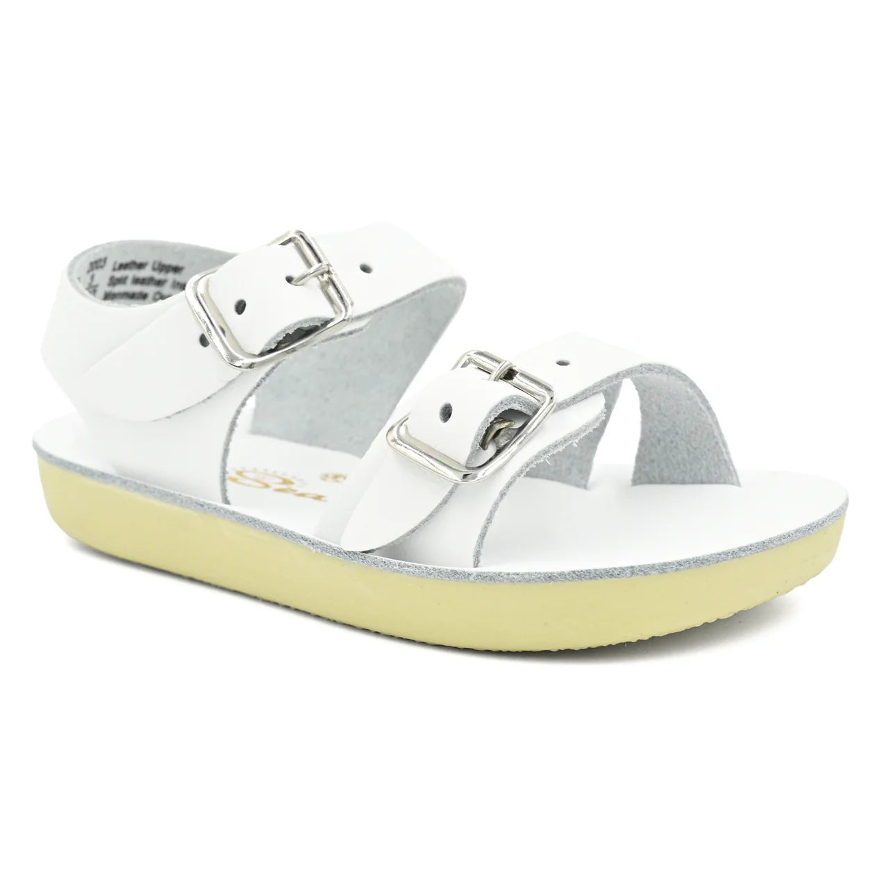 Sun-San Surfer H&L Sandal- White (Velcro)