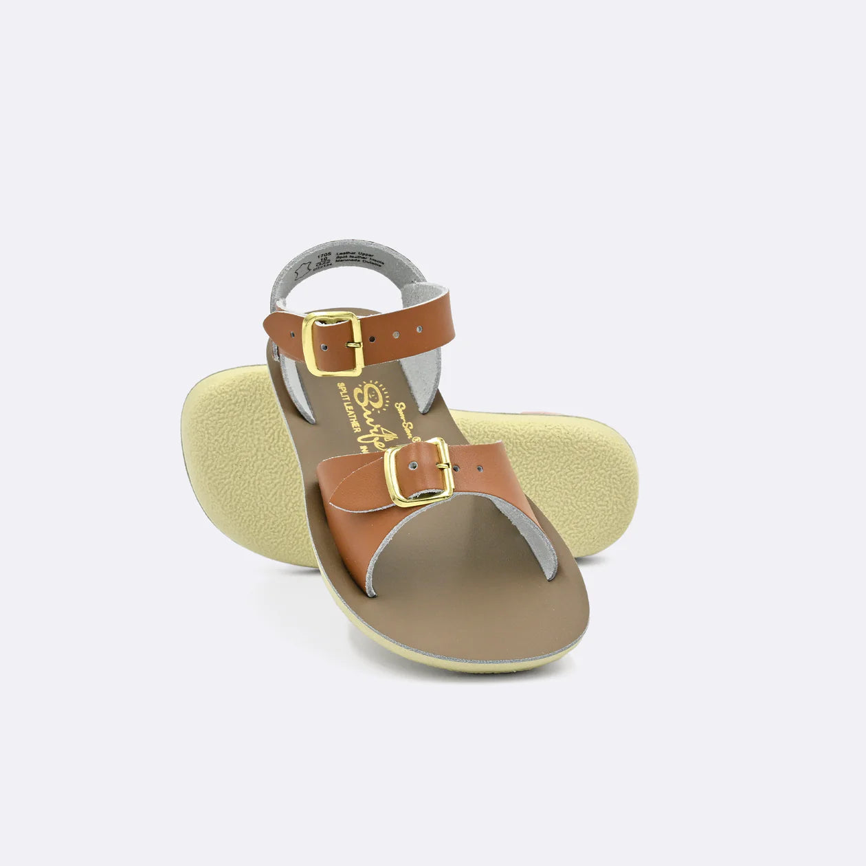 Sun San Surfer H&L Sandal- Tan (velcro)