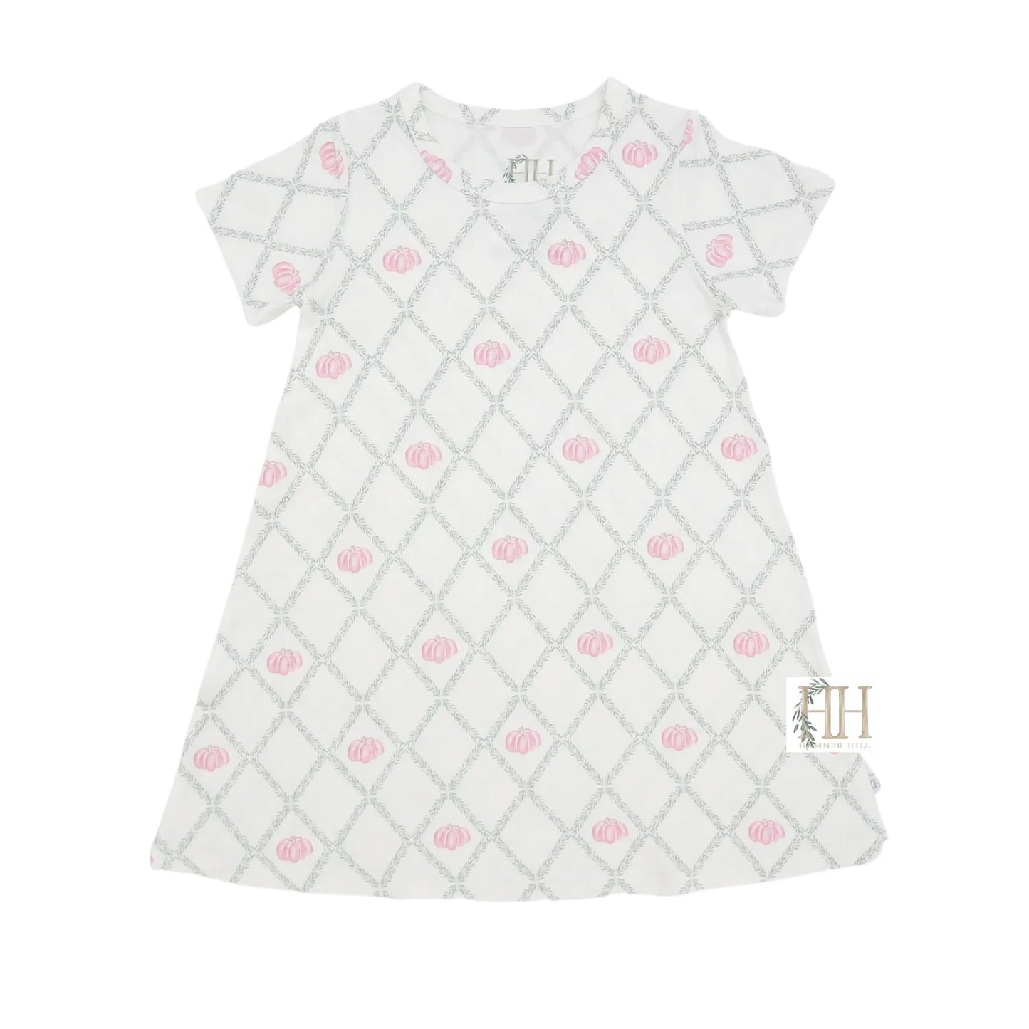 Hamner Hill Trellis Pink Pumpkin Bamboo Dress