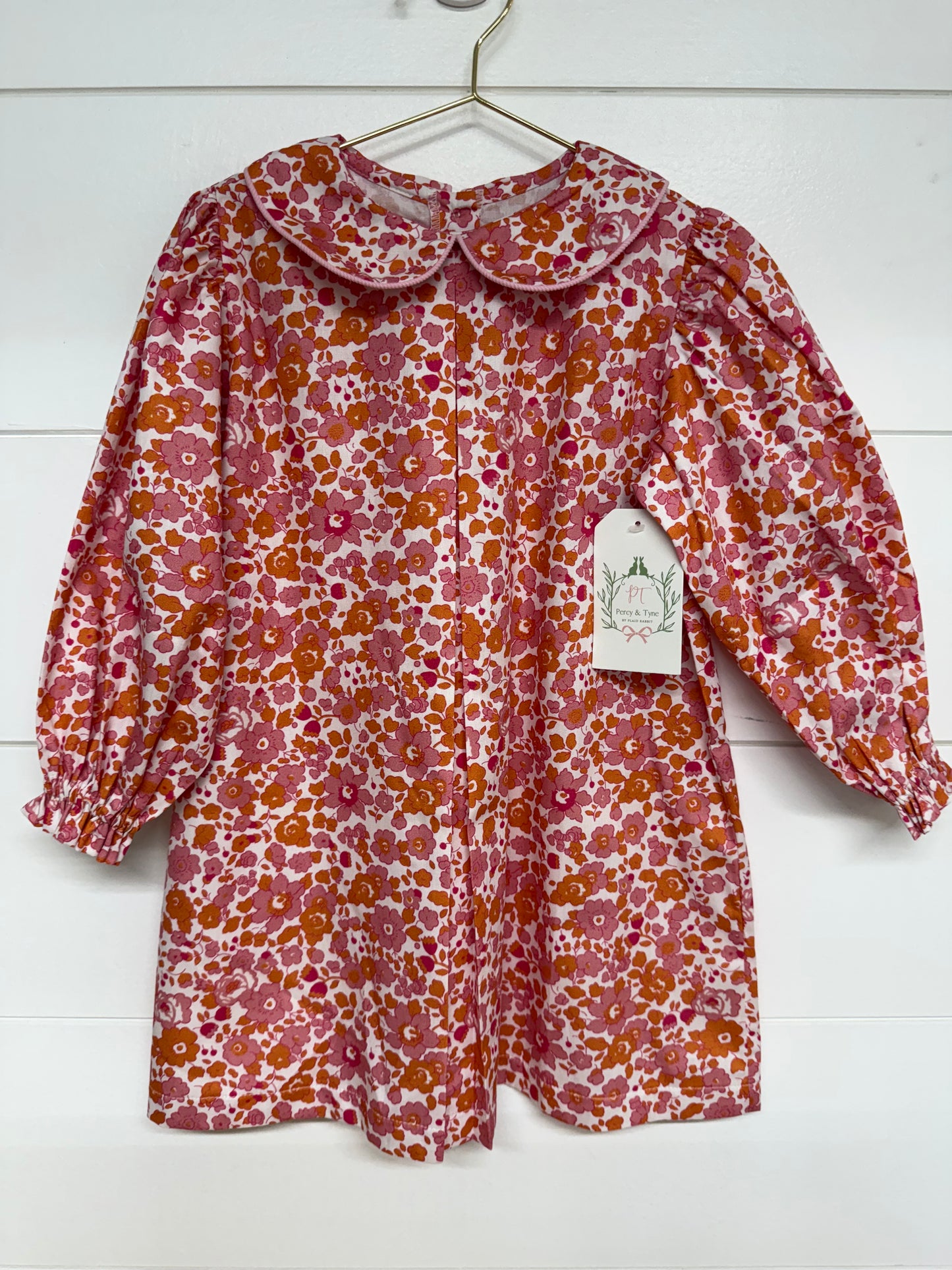 Percy and Tyne Orange and Pink Libba Floral