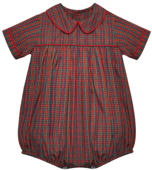 Remember Nguyen Red Plaid Reagan Boy Bubble