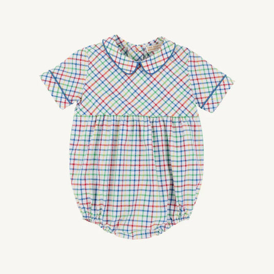 The Beaufort Bonnet Company Bradford Bubble-Kindness Wins Windowpane with Wood Boat Blue