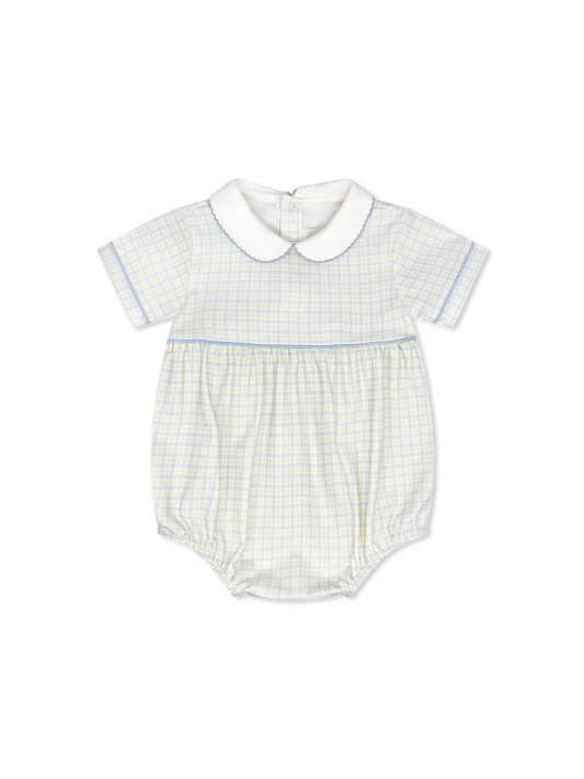 Lullaby Set Baby Bea Bubble- Cornflower Check