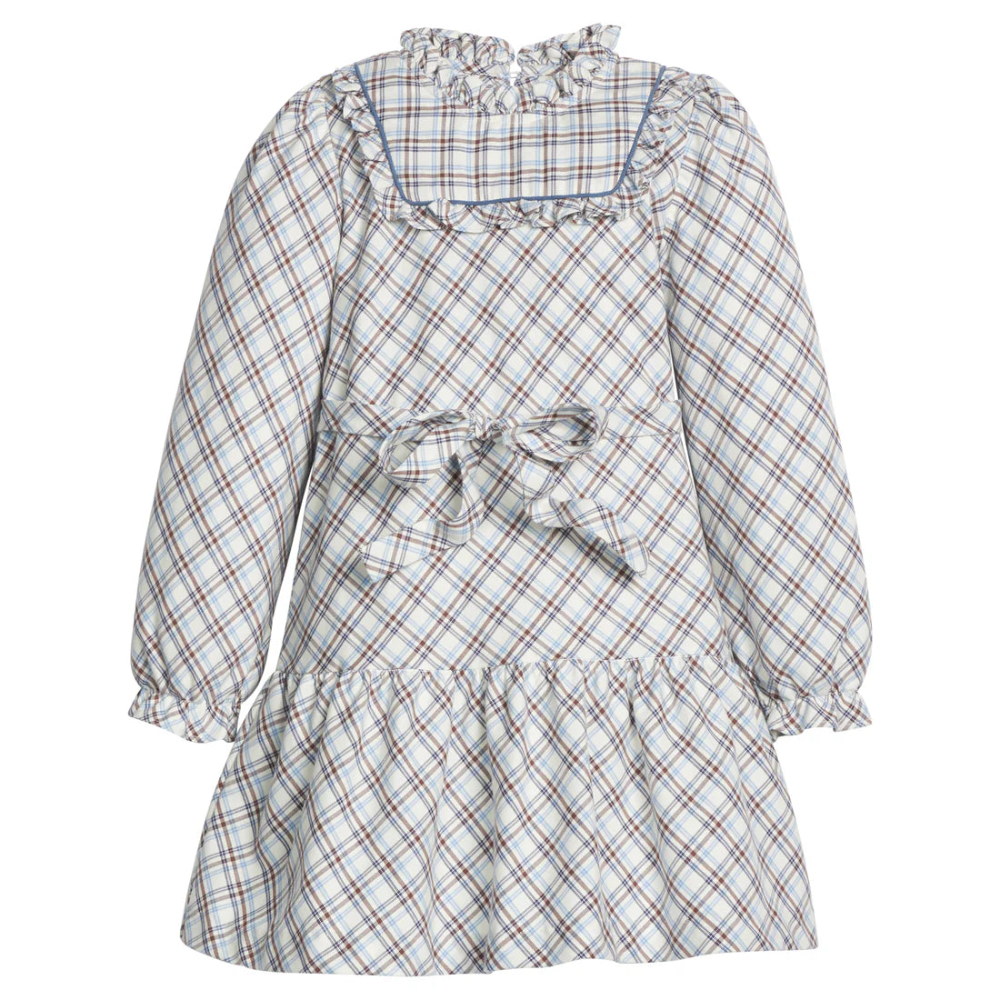 Little English Carrick Dress, Clarkson Plaid