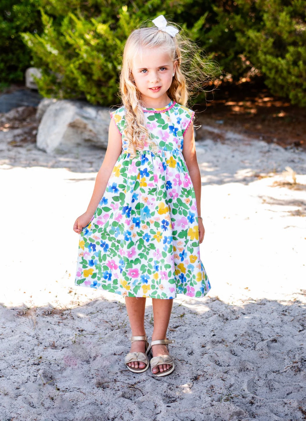 Maddie and Conner Quinn Floral Dress