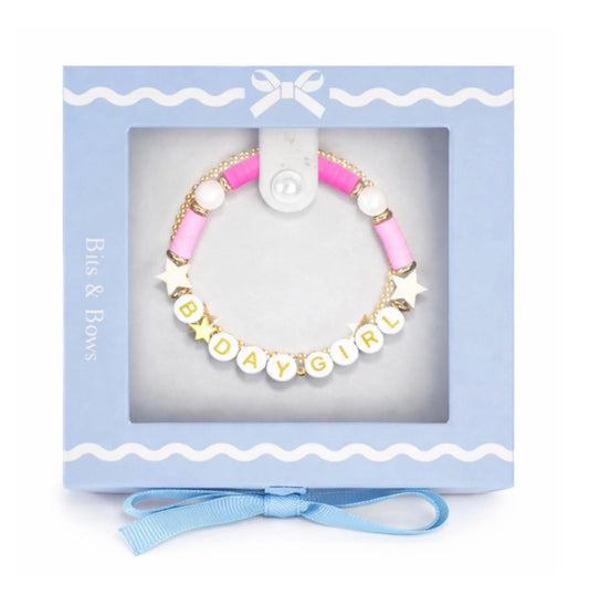 Bits and Bows Birthday Girl Bracelet Gift Set