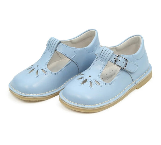 L’Amour Sienna T-Strap Mary Jane, Bluebell Blue
