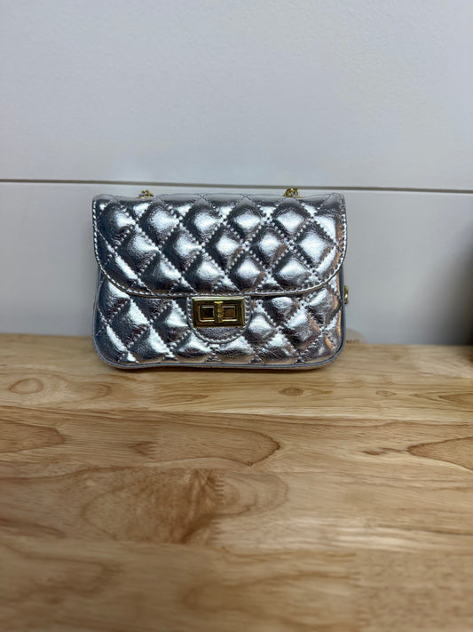 Carrying Kind Esther Purse-Silver