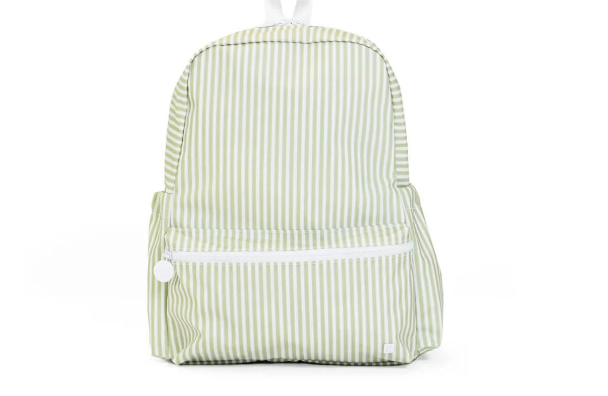 TRVL Designs Backpack- Pimlico Stripes Sage