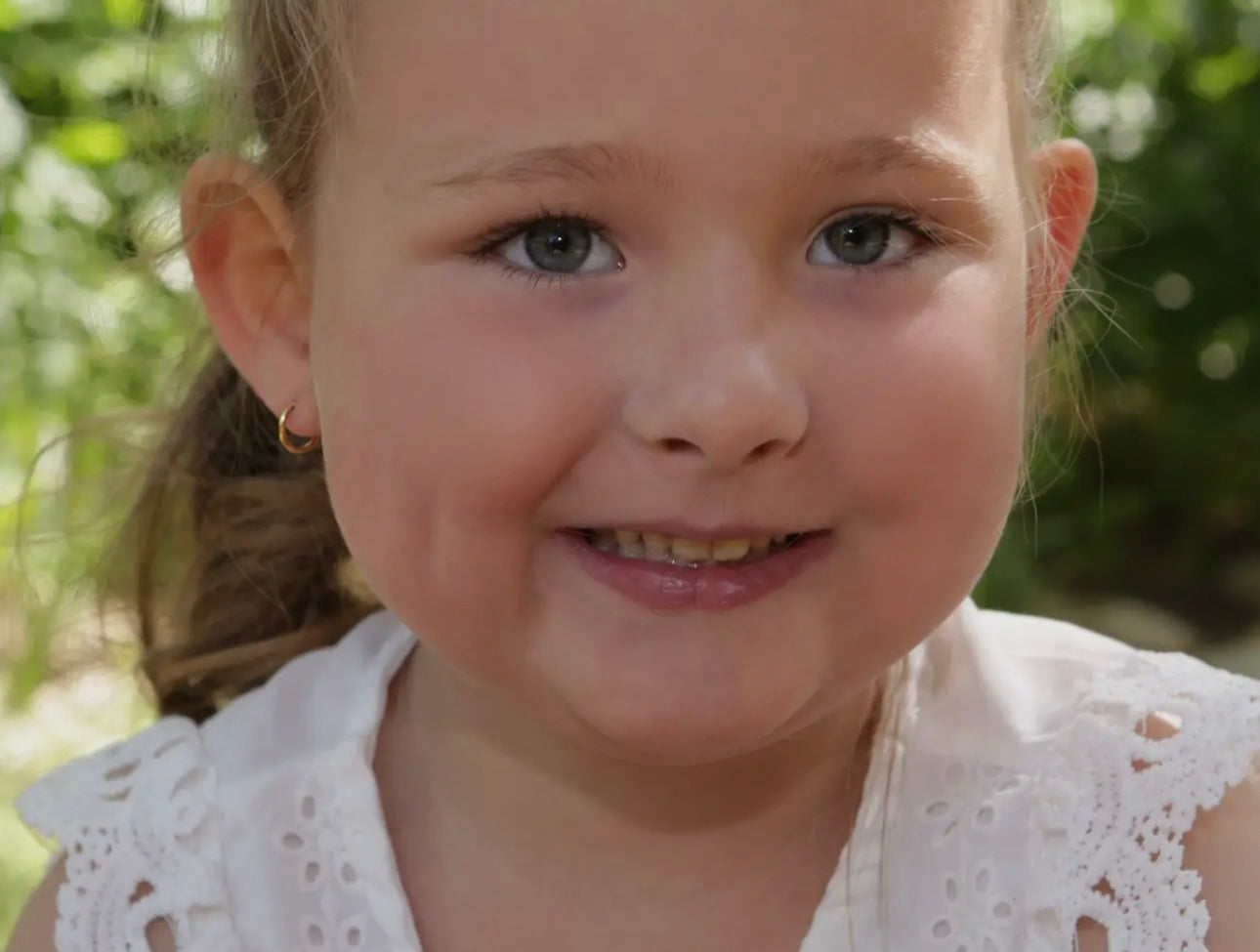 CM 14k gold-plated endless hoop