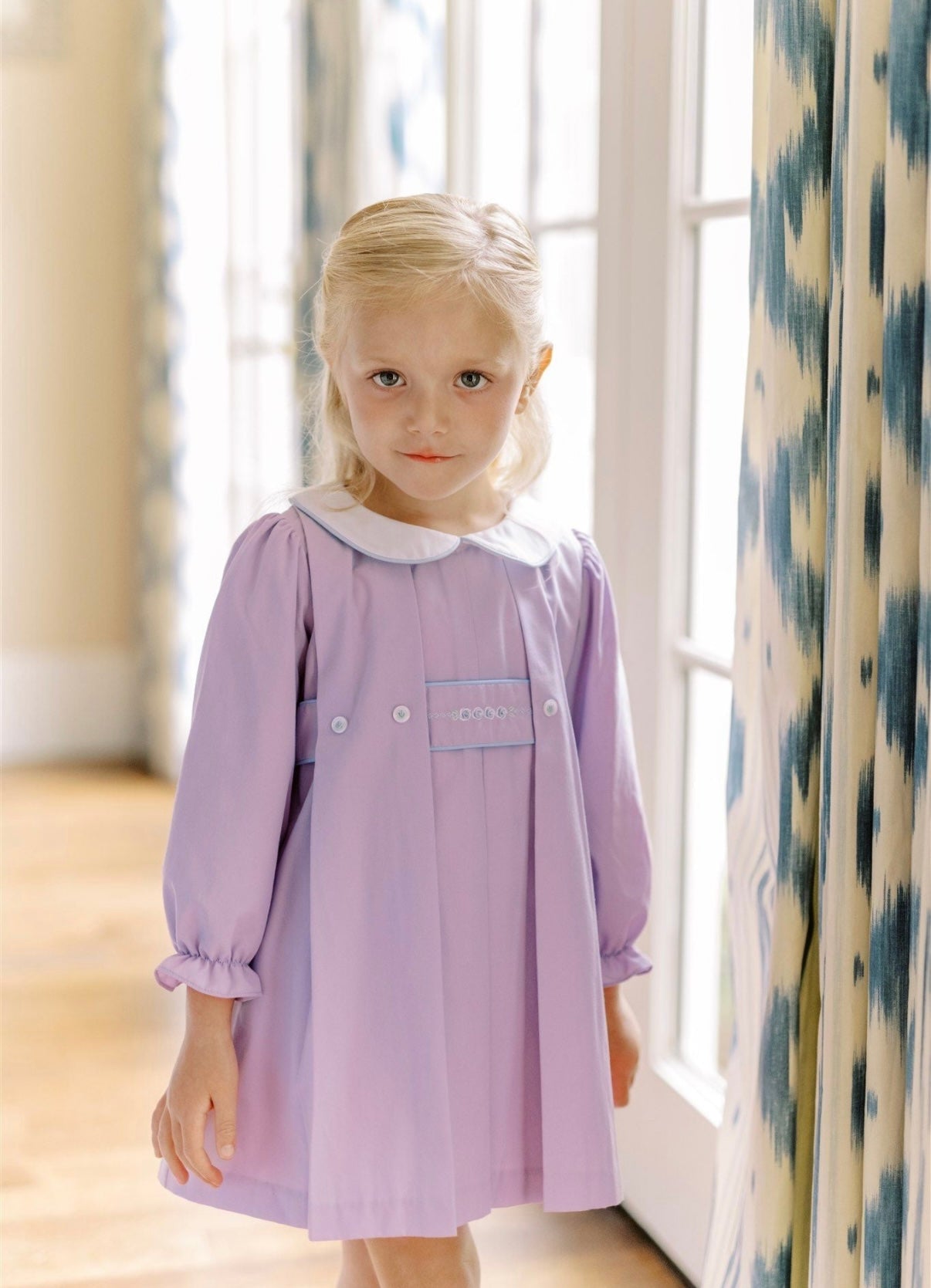 The Proper Peony Leanne Long Sleeve Dress