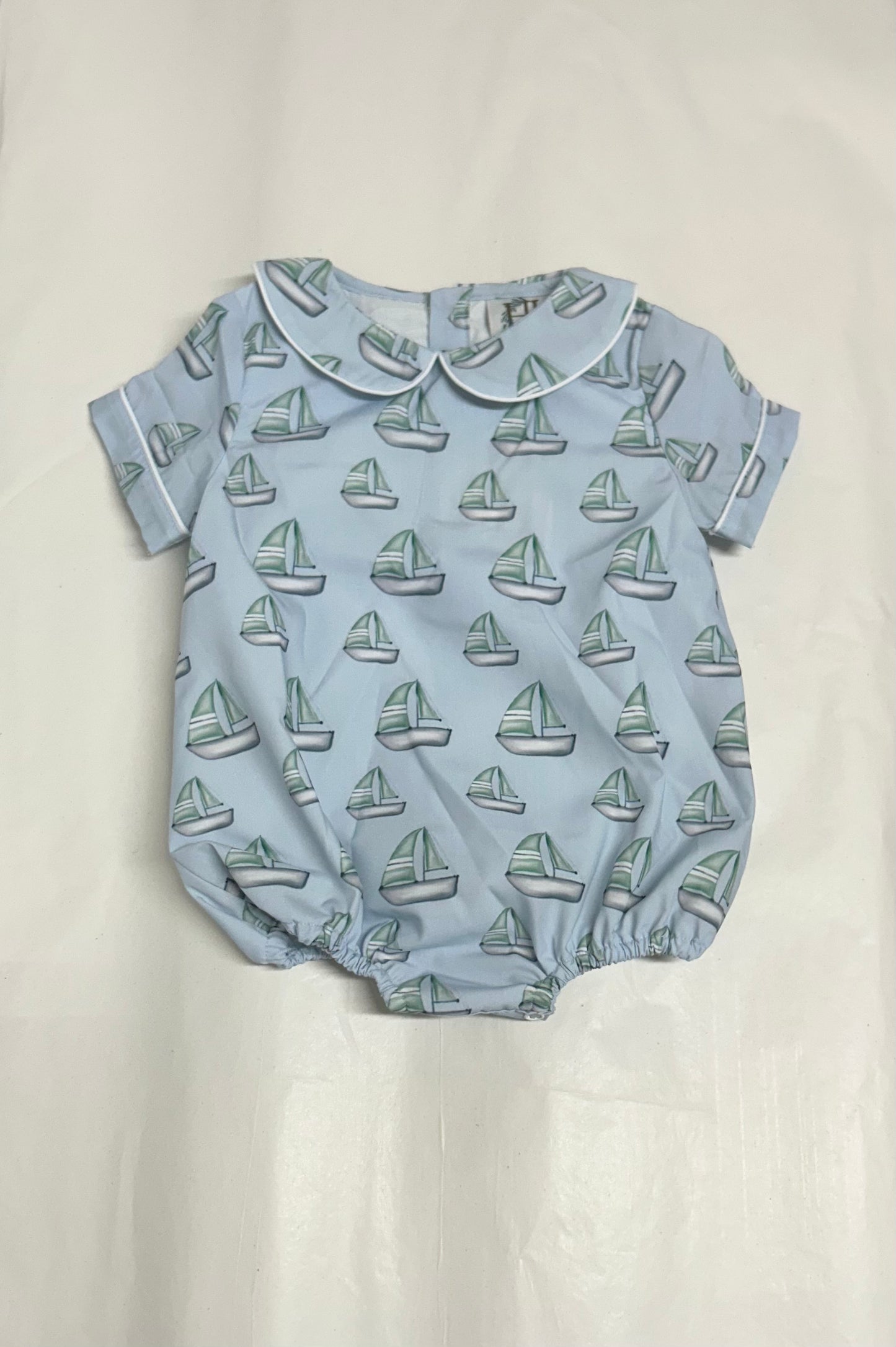 HH Boys Sailboat Collared Bubble