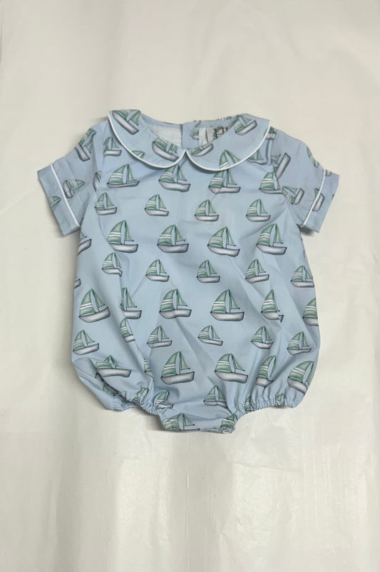 HH Boys Sailboat Collared Bubble