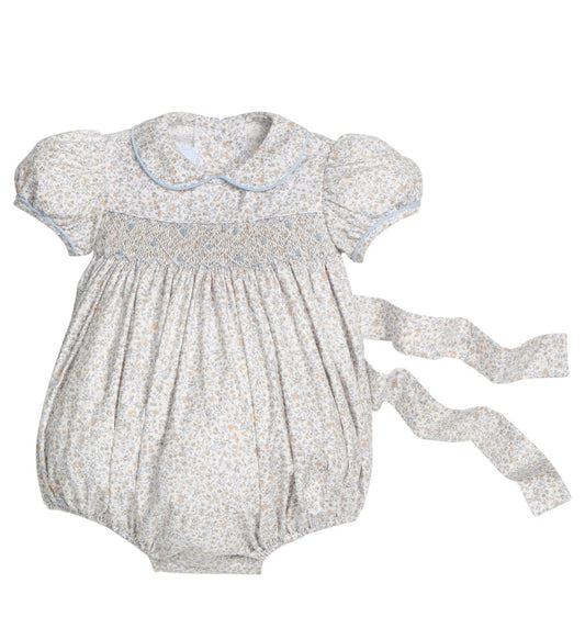 Little English Smocked PP Bubble Winthrop Floral