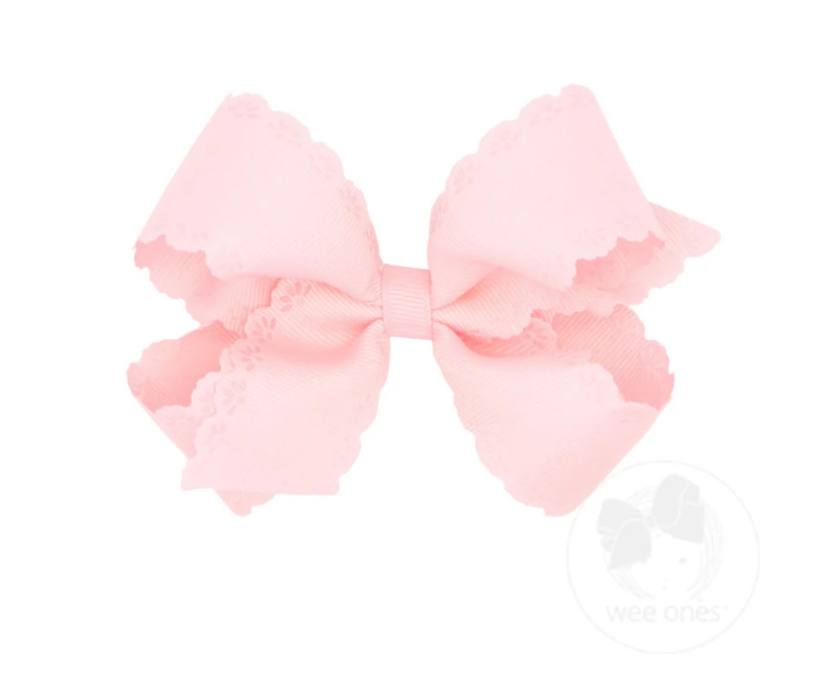 Wee Ones Medium Eyelet Bow