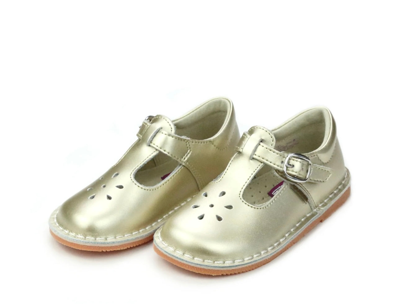 L’Amour Joy T strap Gold