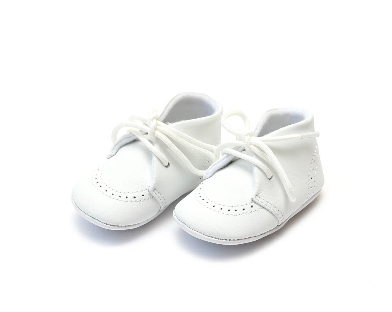 Lamour Benny lace up white bootie