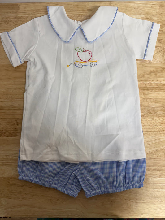 Remember Nguyen Boys Apple Short Set