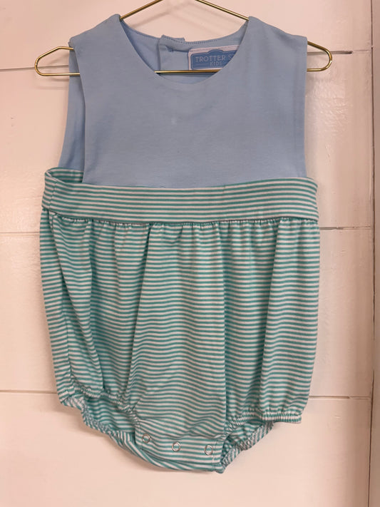 Trotter Street Thomas Bubble-Light Blue/Mint