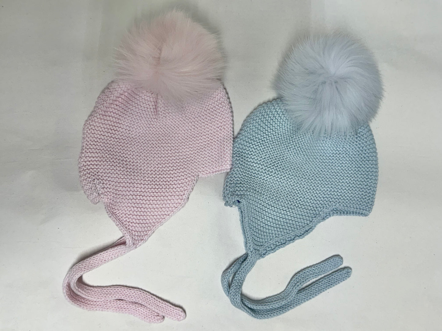 Mi Lucero Fur Pom Tie Hat