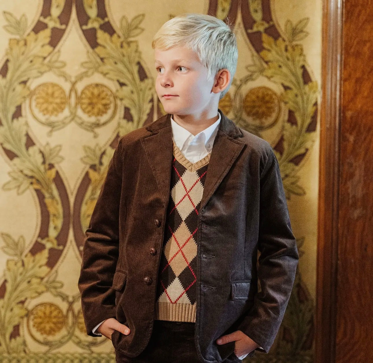 H & H Argyle sweater vest